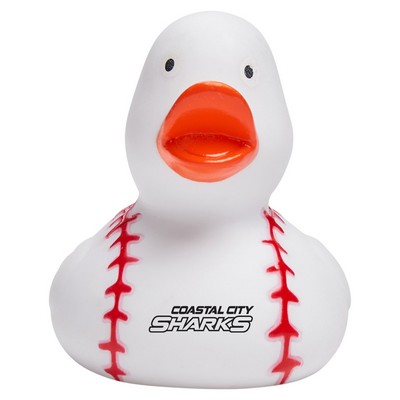 Prime Line Baseball Rubber Duck