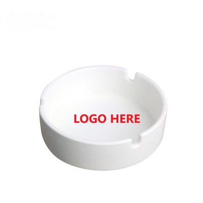 Round Ceramic Cigar Ashtray