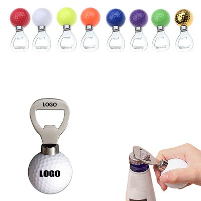 Charming Golf Ball Shaped Beer Bottle Opener Stainless Steel