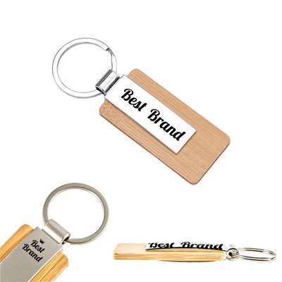 Creative Bamboo Key Chain