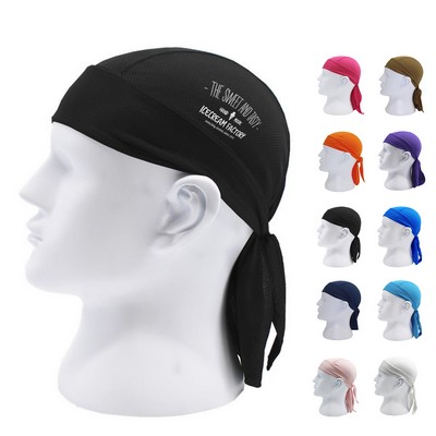 Men's Velvet Durag with Long Tail