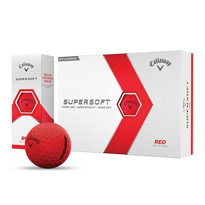 Callaway Super Soft Red Golf Balls