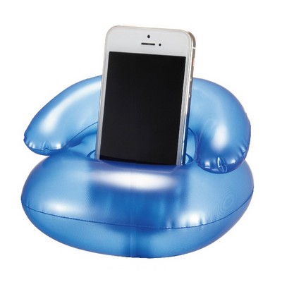 Inflatable Transparent Sofa Shape Cell Phone Stand