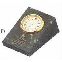 Green Marble Desk Accessories (Clock)