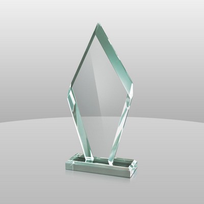 Jade Reverse Bevel Arrowhead Award (8 3/4"x4"x2")