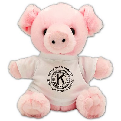 9" Plush Buddies Sitting Pig