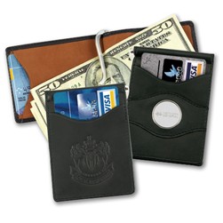 Debossed Currency Organizer Wallet