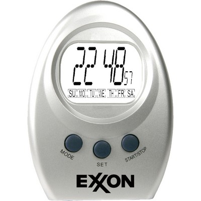 Digital LCD Alarm Clock