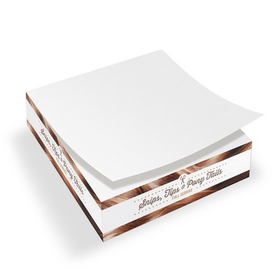 Stik-Withit® Half Size Note Cube® Notepad (3 7/8"x3 7/8"x1")