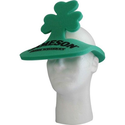 Irish Shamrock Popup Visor