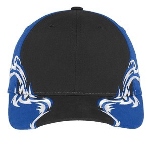 Port Authority® Colorblock Racing Cap w/Flames