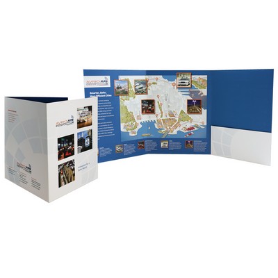 3-Panel Presentation Folder w/Glued Right Pocket (9"x12") 4/4