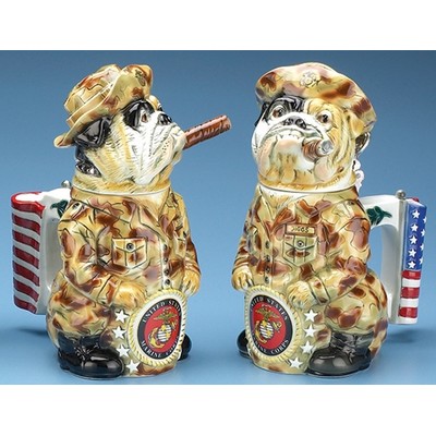 Marine Bulldog Stein Mug