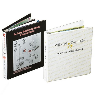 Heat Sealed Vinyl Binder (1" Capacity)