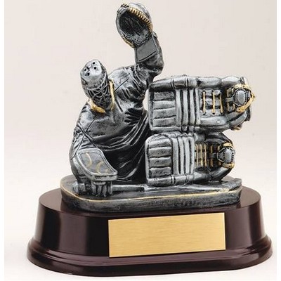 Male Ice Hockey Goalie Figure Award - 5 1/2" (DISCONTINUED)