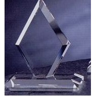 Optic Crystal Rhombus Award