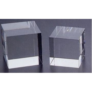 3-1/8" Optic Crystal Cube