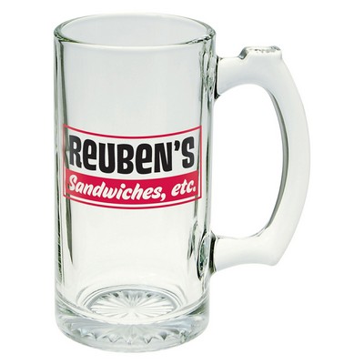 12 Oz. Glass Sports Mug