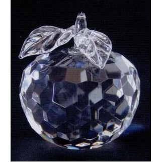 Crystal Apple (1 1/2"x1 3/4")