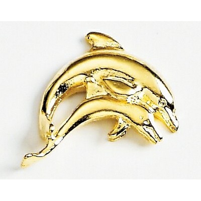 Dolphins Marken Design Cast Lapel Pin (Up to 7/8")