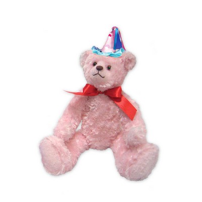 Custom Plush Birthday Celebration Bear