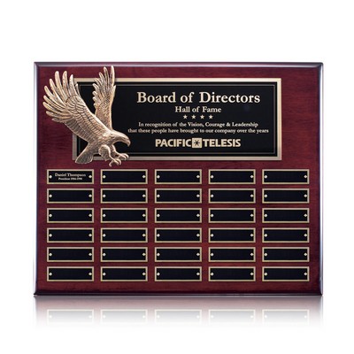 Flying Eagle P/Plaque - Rosewood 30 Plate