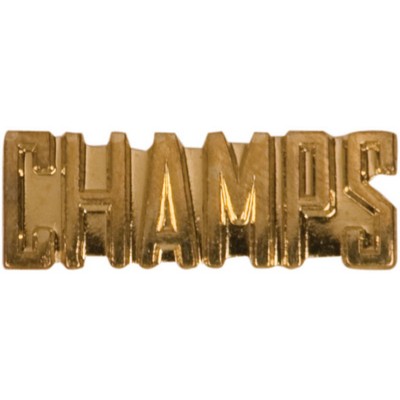 Chenille Insignia Pin - "Champs"