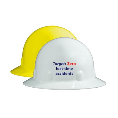 Fibre-Metal Full-Brim Hard Hat w/Ratchet Suspension