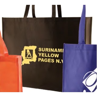 Royal Blue Non-Woven Tote Bag (20"x6"x16")