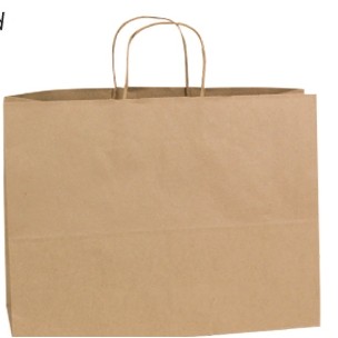 Jaguar Natural Kraft Brown Paper Shopping Bag