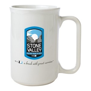 12 Oz. Covington D Handle Mug (White)