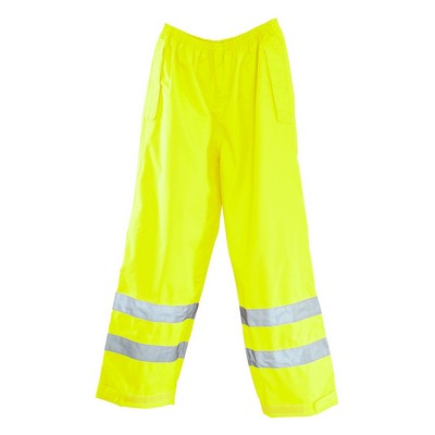 ANSI Class E Compliant Waterproof Rain Pants - (Imported)