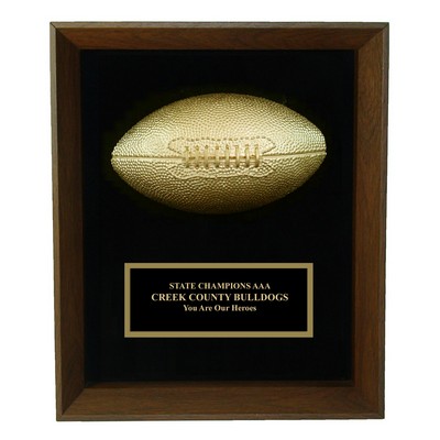 9 x 12 Football Shadow Frame Award