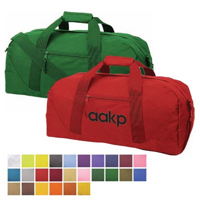 600 Denier Polyester Splendor 23" Duffel Bag ( 15 Colors Available Now )