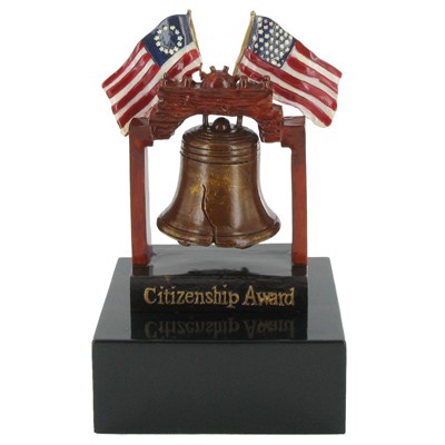 5" Citizenship Award Scholastic Resin Trophy