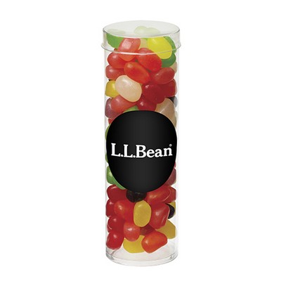 Small Tubes with Clear Cap - Assorted Jelly Beans (6.5 Oz.)