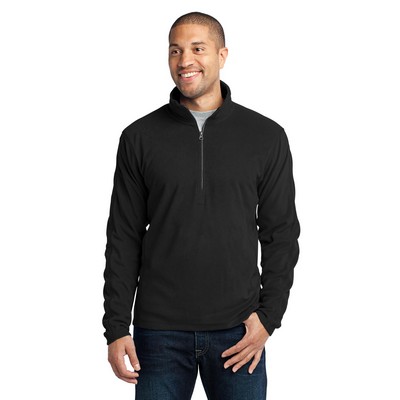 Port Authority® Men's Microfleece ½-Zip Pullover Sweater