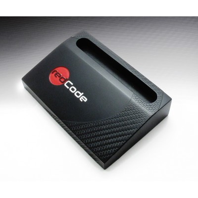 Carbon Fiber Textured Business Card Holder