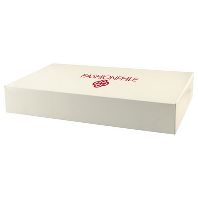 Frost White Gloss Apparel Box (19"x12"x3")