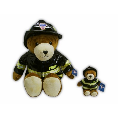 Custom Jumbo Plush Firefighter Bear