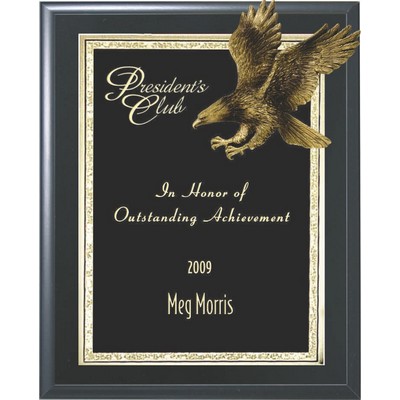 Black Eagle Plaque (8"x10")