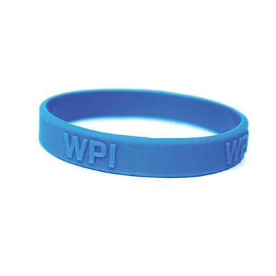 Custom Imprinted Silicone Wristbands (1/2")