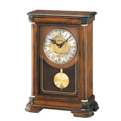 Seiko Pendulum Mantel Clock w/ Alder Case