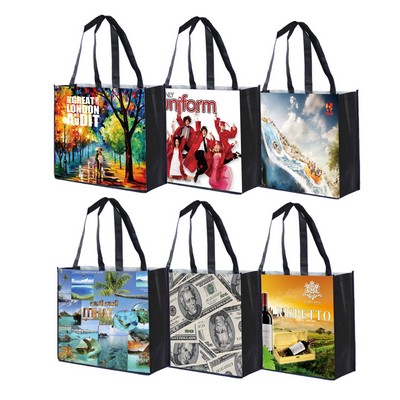 13" Speedster 80 gsm PET Sublimated Tote Bag