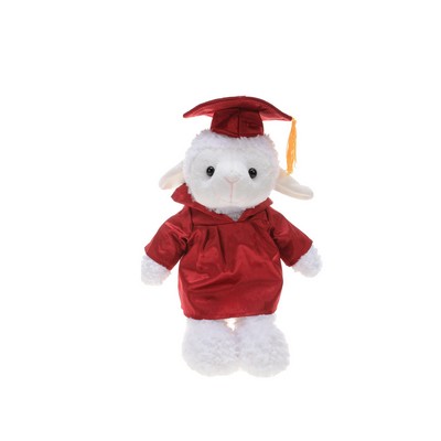 Soft Plush Sheep in Graduation Cap & Gown Stuffed Animal