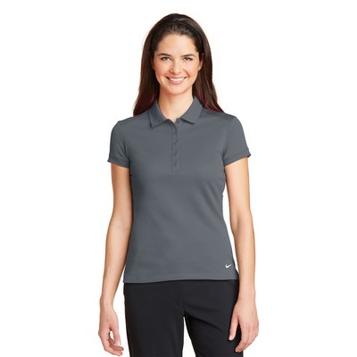 Nike Ladies Golf Dri-FIT Solid Icon Pique Polo Shirt