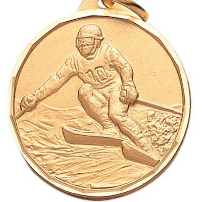 E Series Die Struck Skiing Male Ski Medal