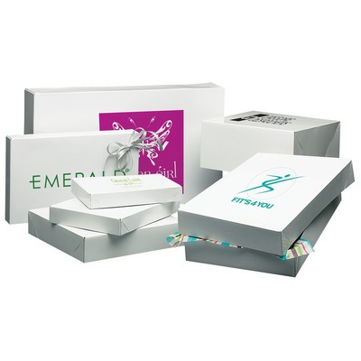 White Gloss Apparel Box (11.5"x8.5"x1.625")