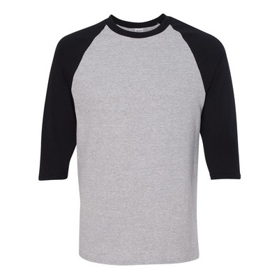 Gildan® Heavy Cotton™ Raglan 3-Quarter Sleeve T-Shirt