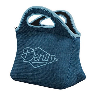 Klutch Denim Neoprene Lunch Bag